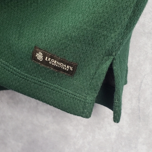 Men’s Legendary Green Long Sleeve Top Warm t-shirt Size L - Picture 4 of 10
